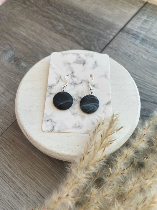 Handmade Clay Small Dangle Earrings