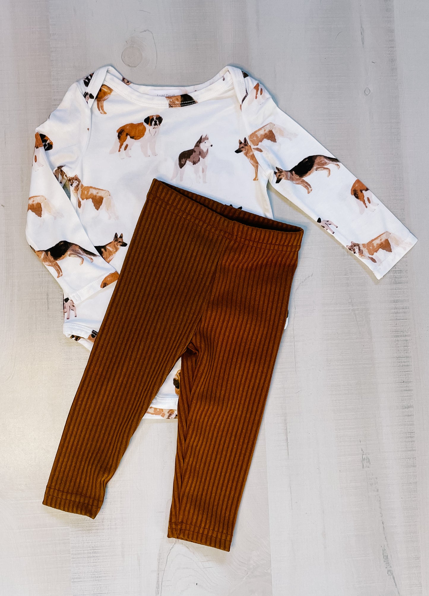 Kids Ribbed Legging Pant