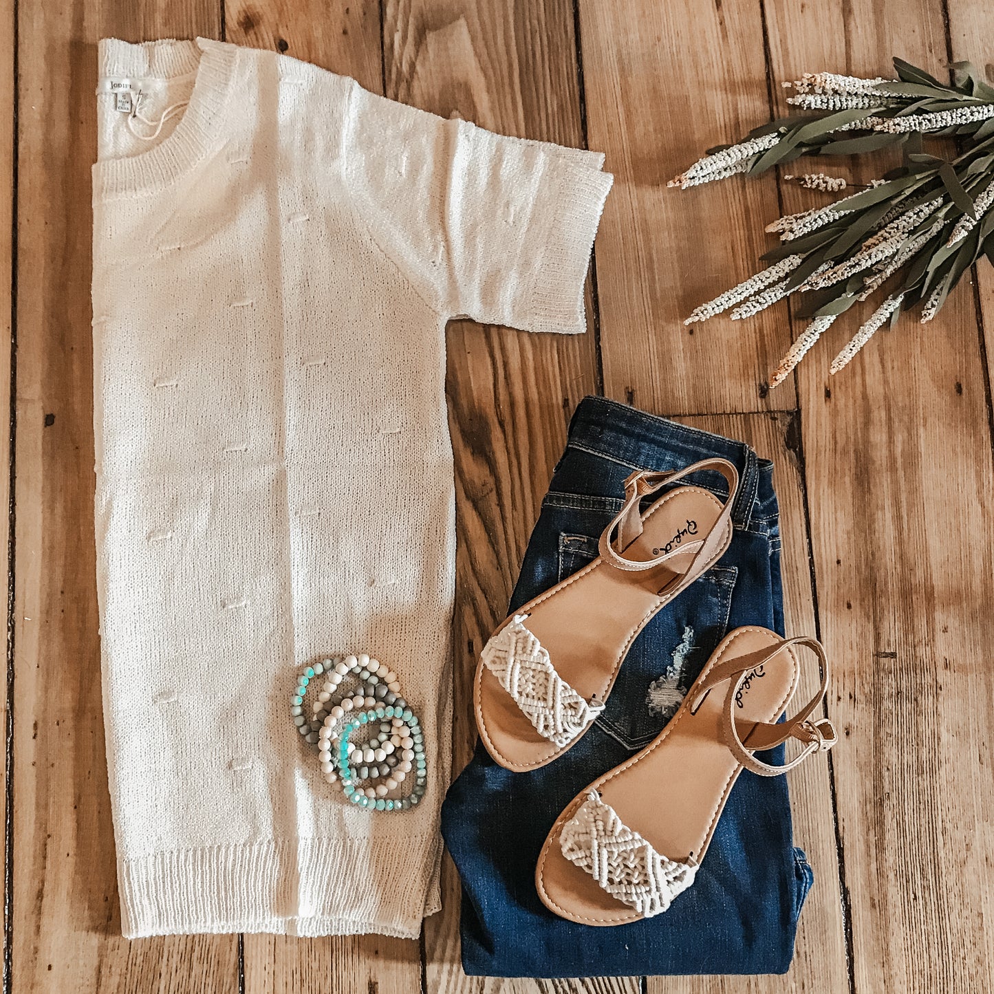 Athena Crochet Sandal