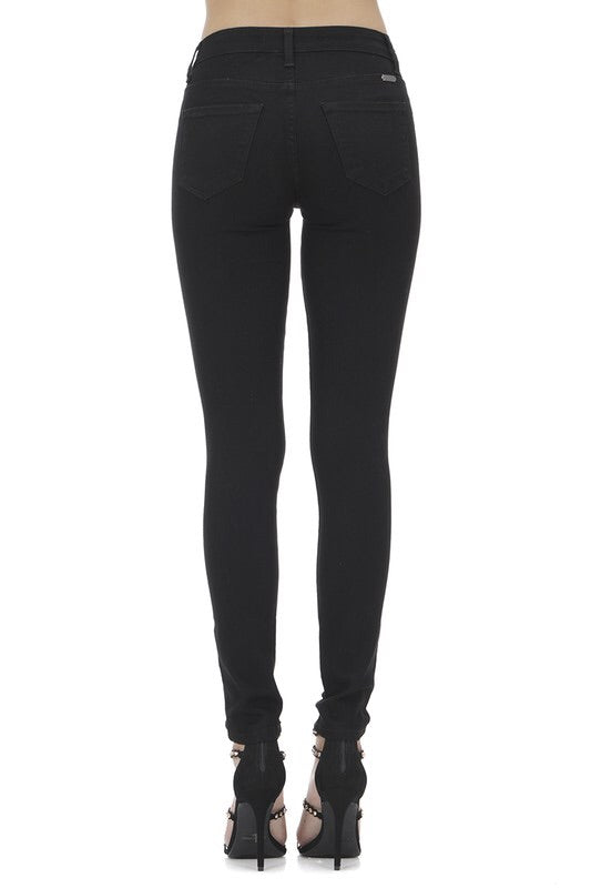 Black Distressed Jeans