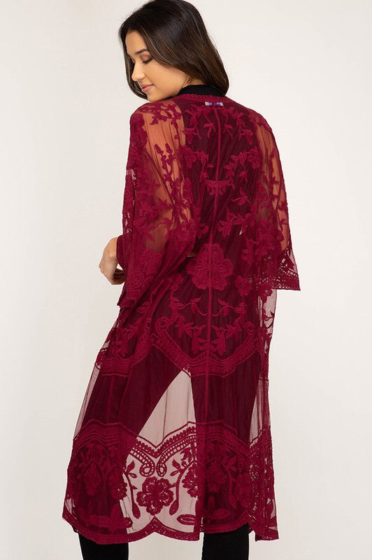 Lace Kimono