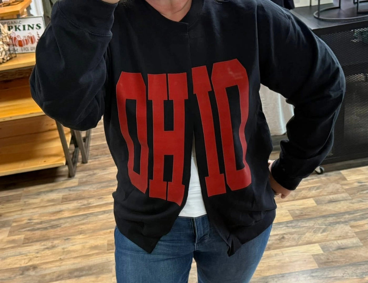 OHIO Sweathirt Cardigan
