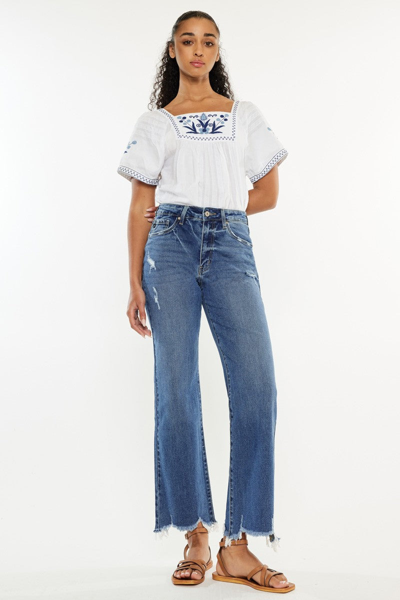 Macie Kancan High Rise Slim Wide Leg