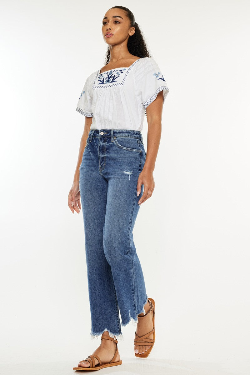 Macie Kancan High Rise Slim Wide Leg