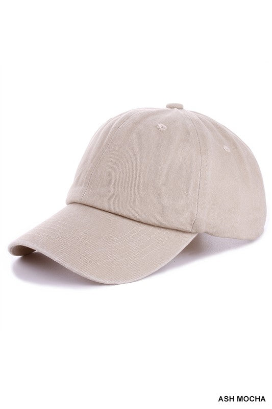 Washed Baseball Hat