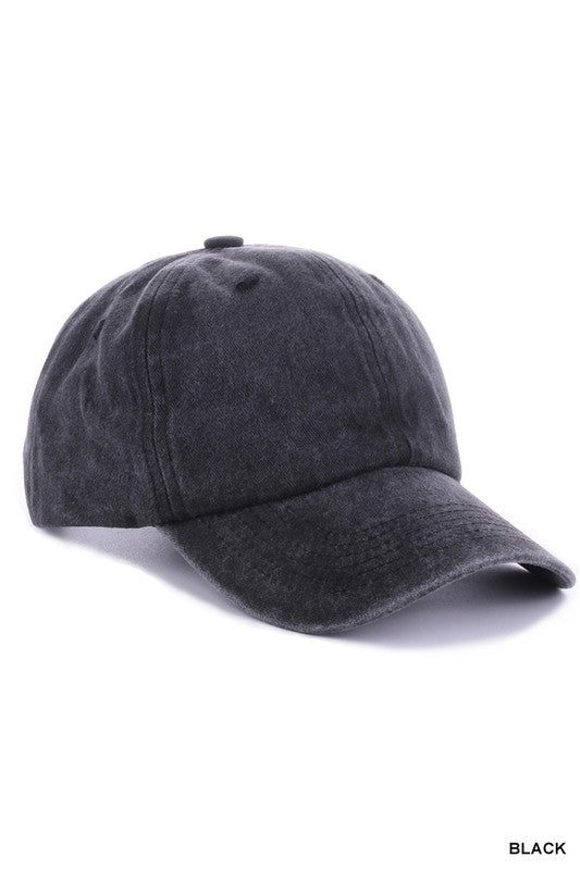 Washed Baseball Hat