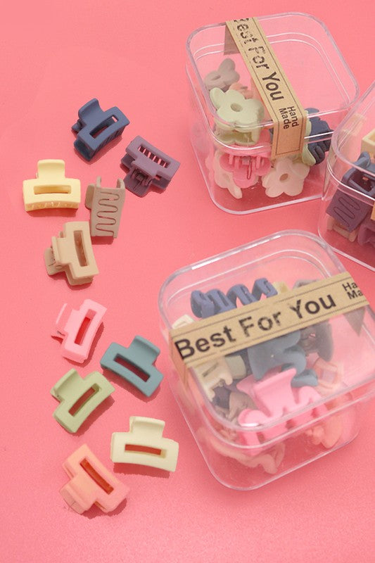 Mini Hair Clip Set in Case