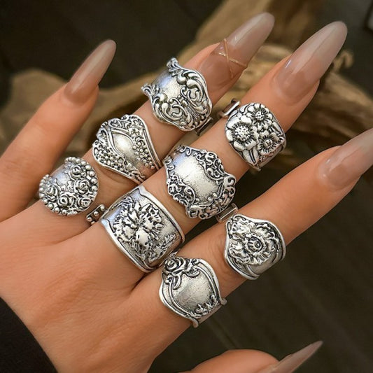 Vintage Boho Spoon Ring