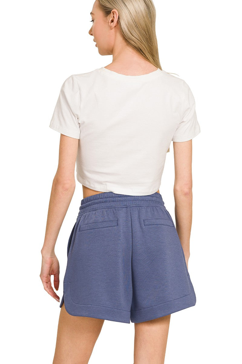 Scuba Pullover Sweatshirt and Shorts Set