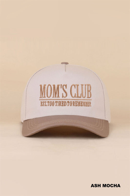 Mom's Club 2 Toned Hat