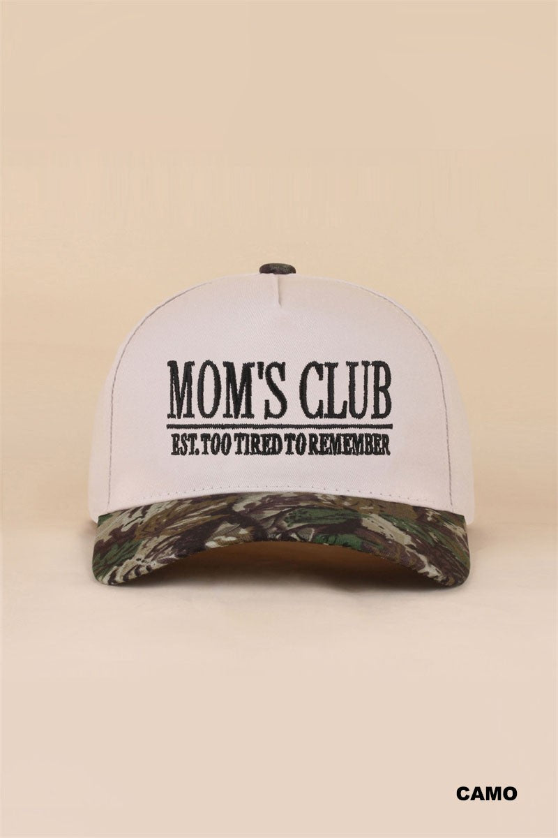 Mom's Club 2 Toned Hat