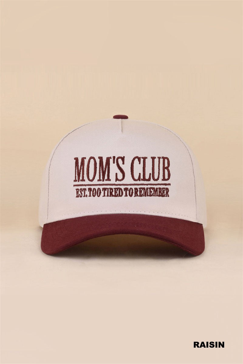Mom's Club 2 Toned Hat