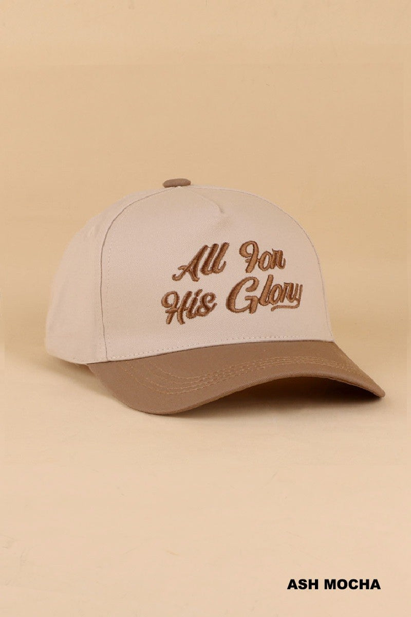 All For His Glory Hat