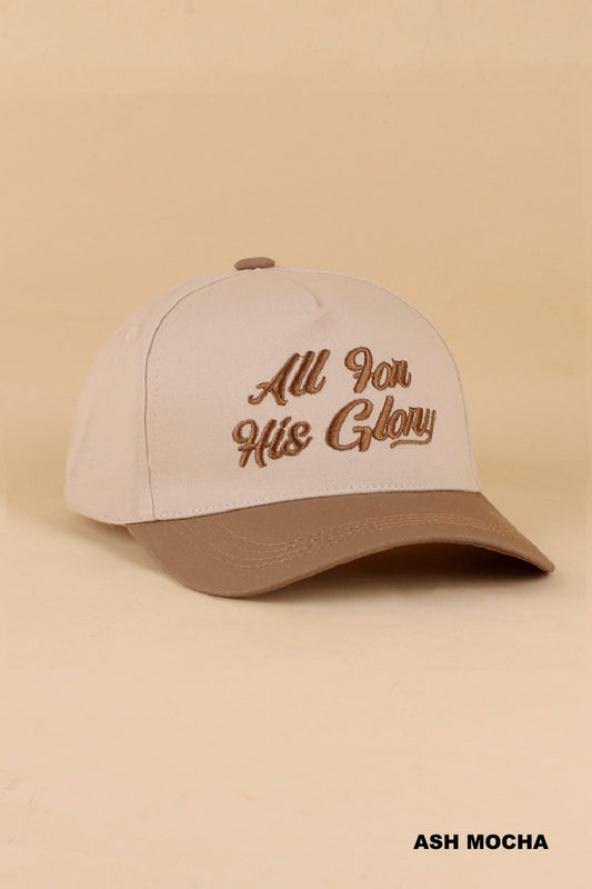 All For His Glory Hat