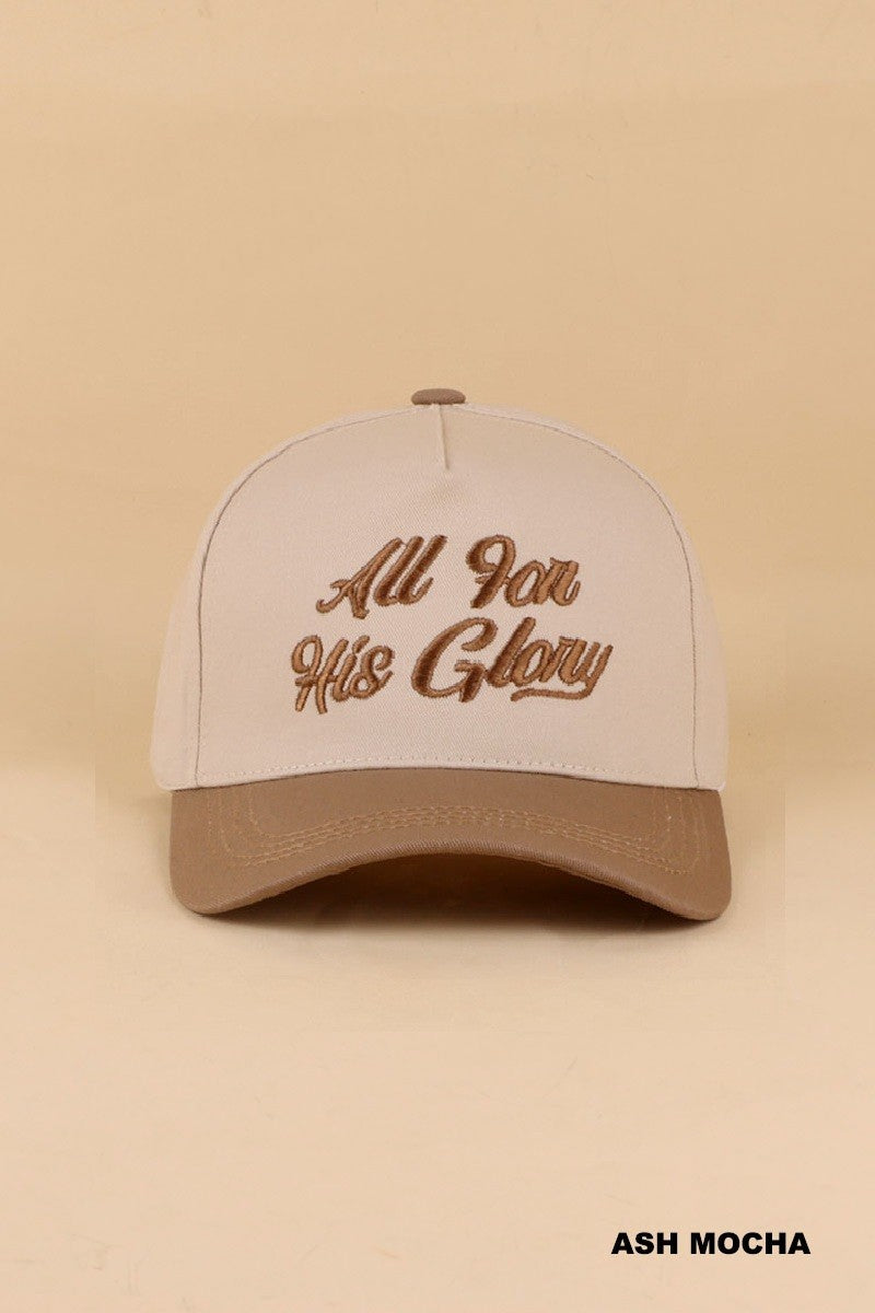 All For His Glory Hat