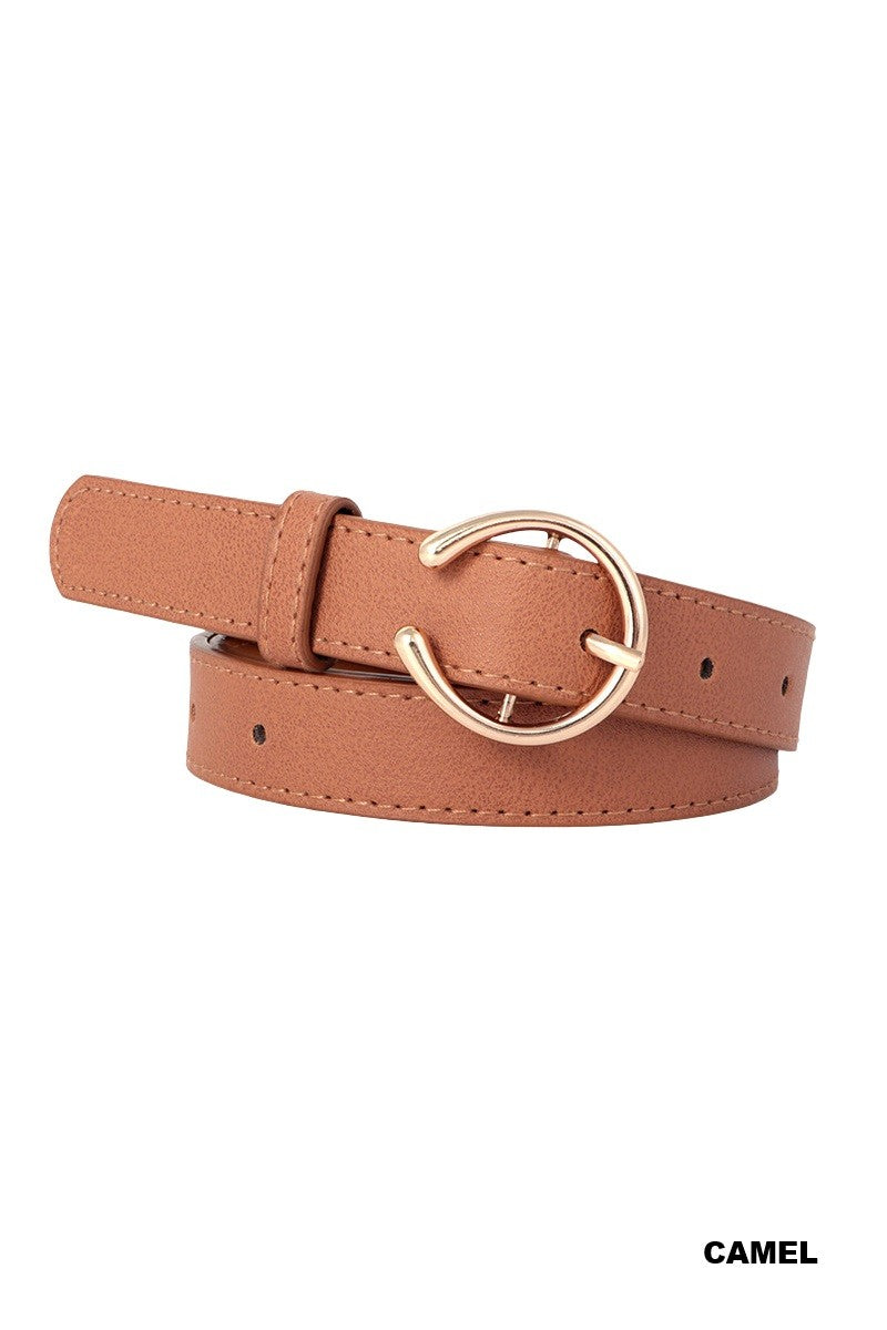Open Circle Fashion Belt