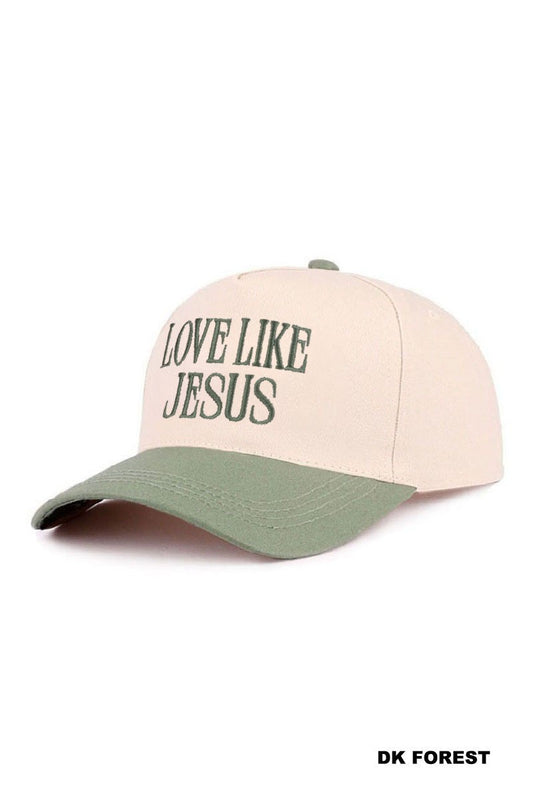 Love Like Jesus 2 Toned Hat
