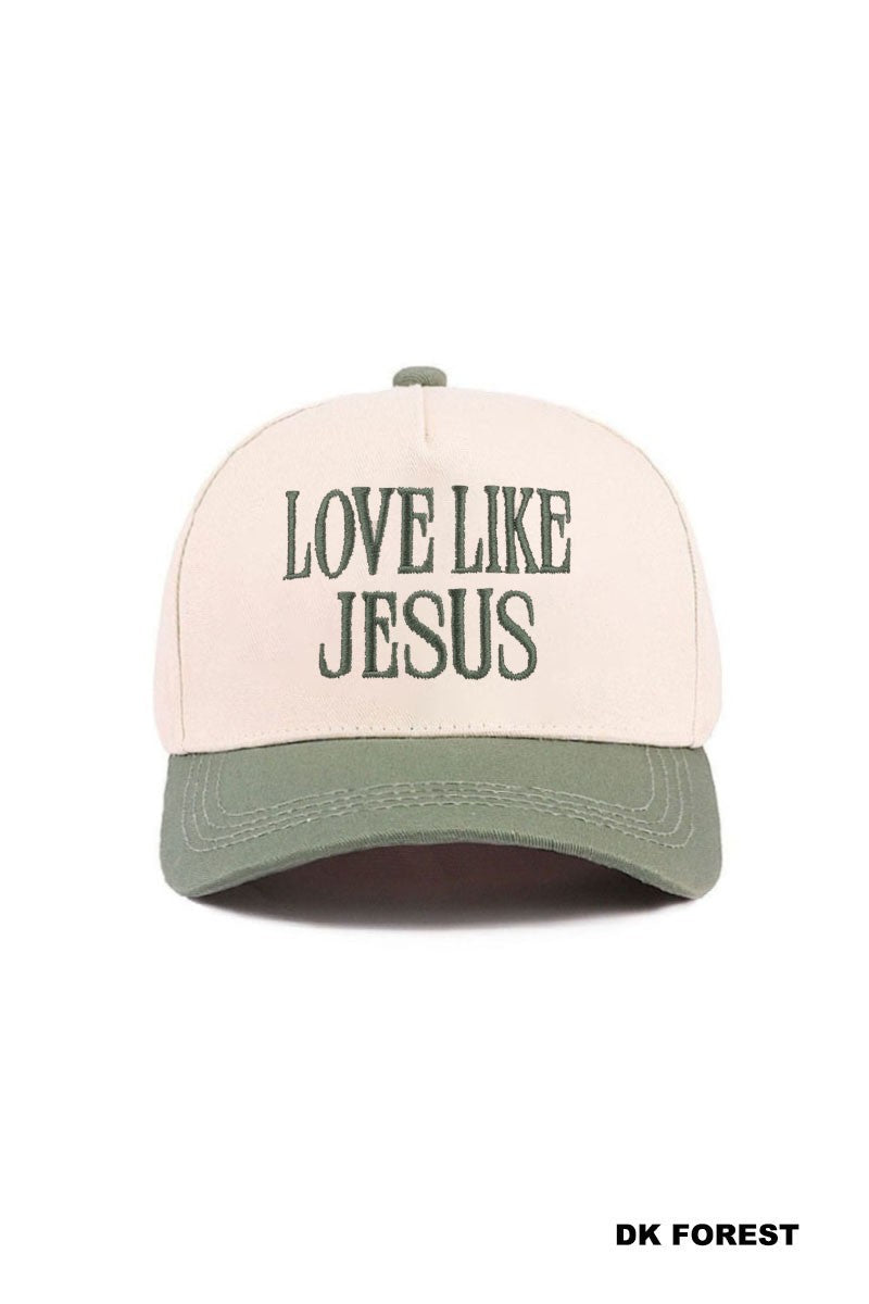 Love Like Jesus 2 Toned Hat