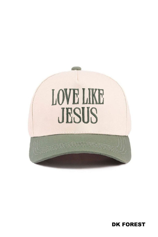 Love Like Jesus 2 Toned Hat