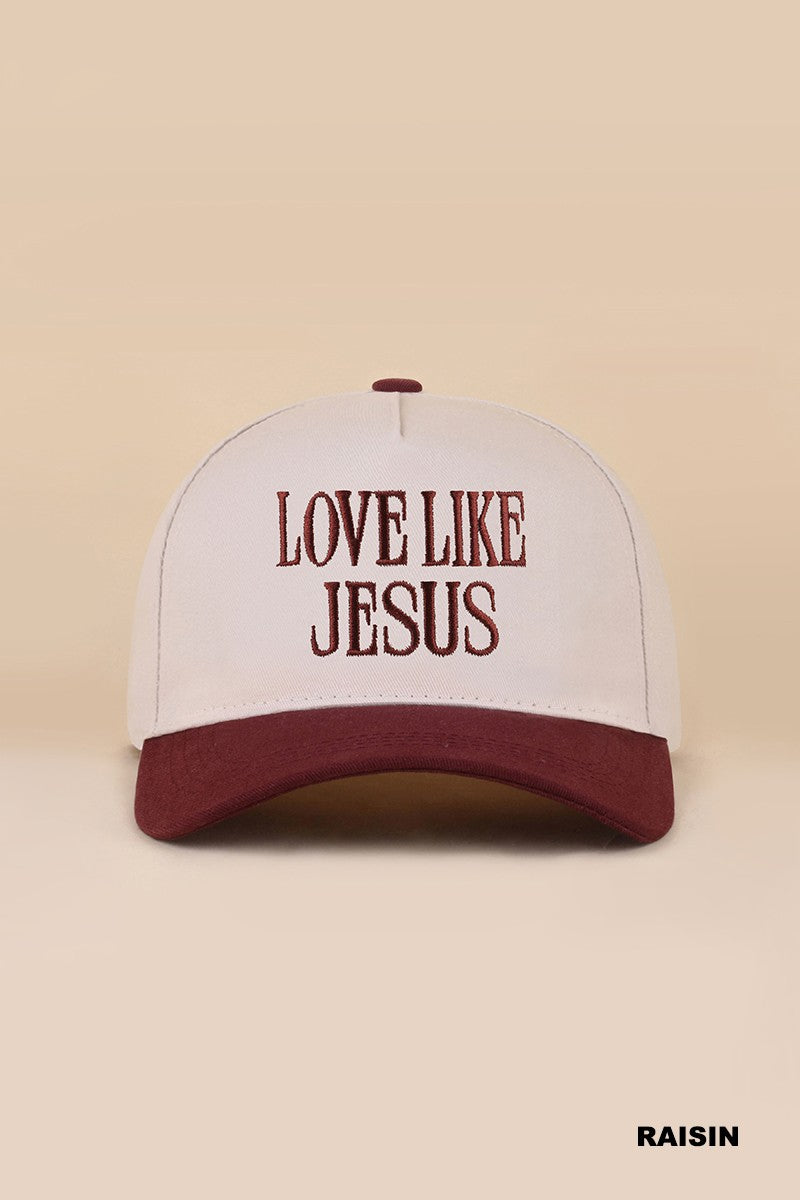 Love Like Jesus 2 Toned Hat