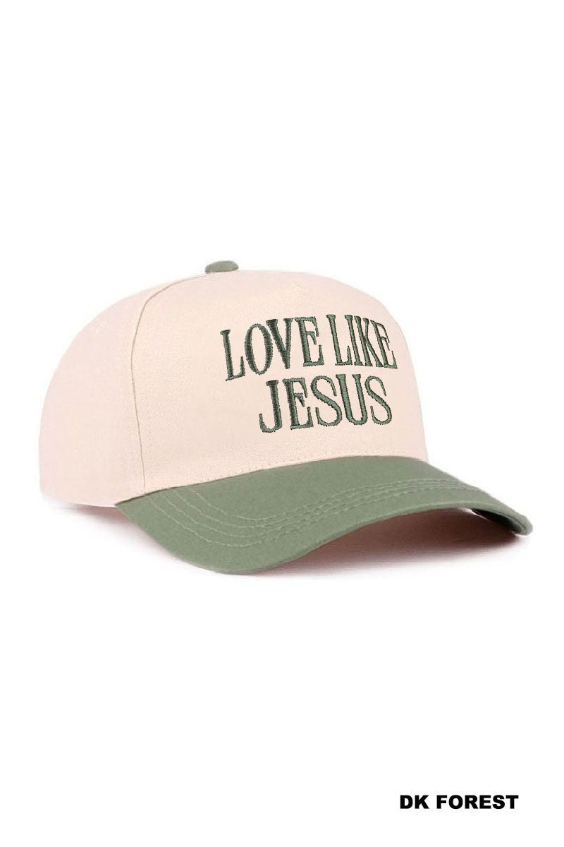 Love Like Jesus 2 Toned Hat