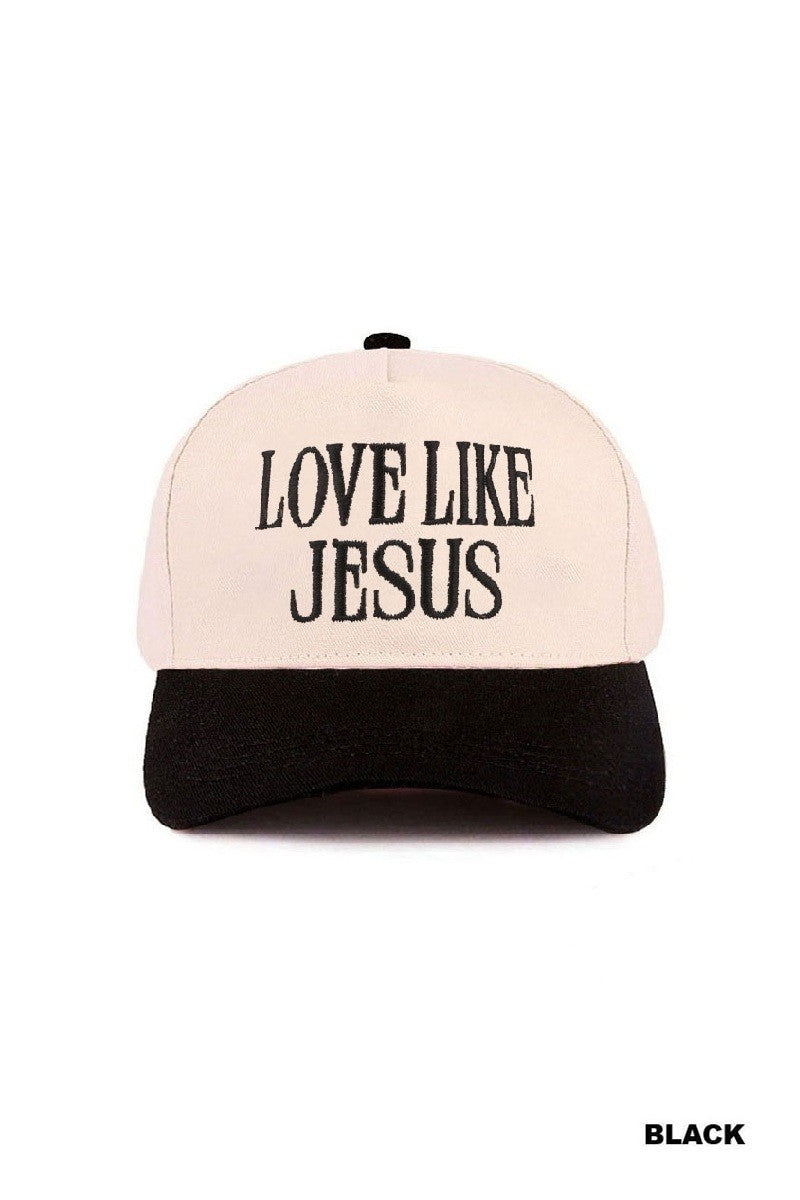 Love Like Jesus 2 Toned Hat