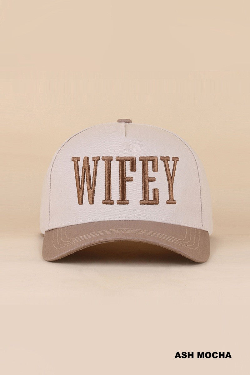 Wifey 2 Toned Hat