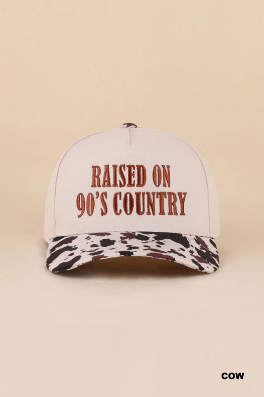 Raised on 90's Country 2 Toned Hat