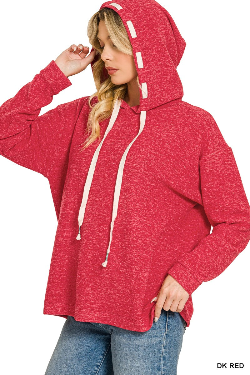 Soft Brushed Hacci Hoodie