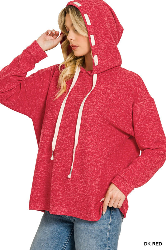 Soft Brushed Hacci Hoodie