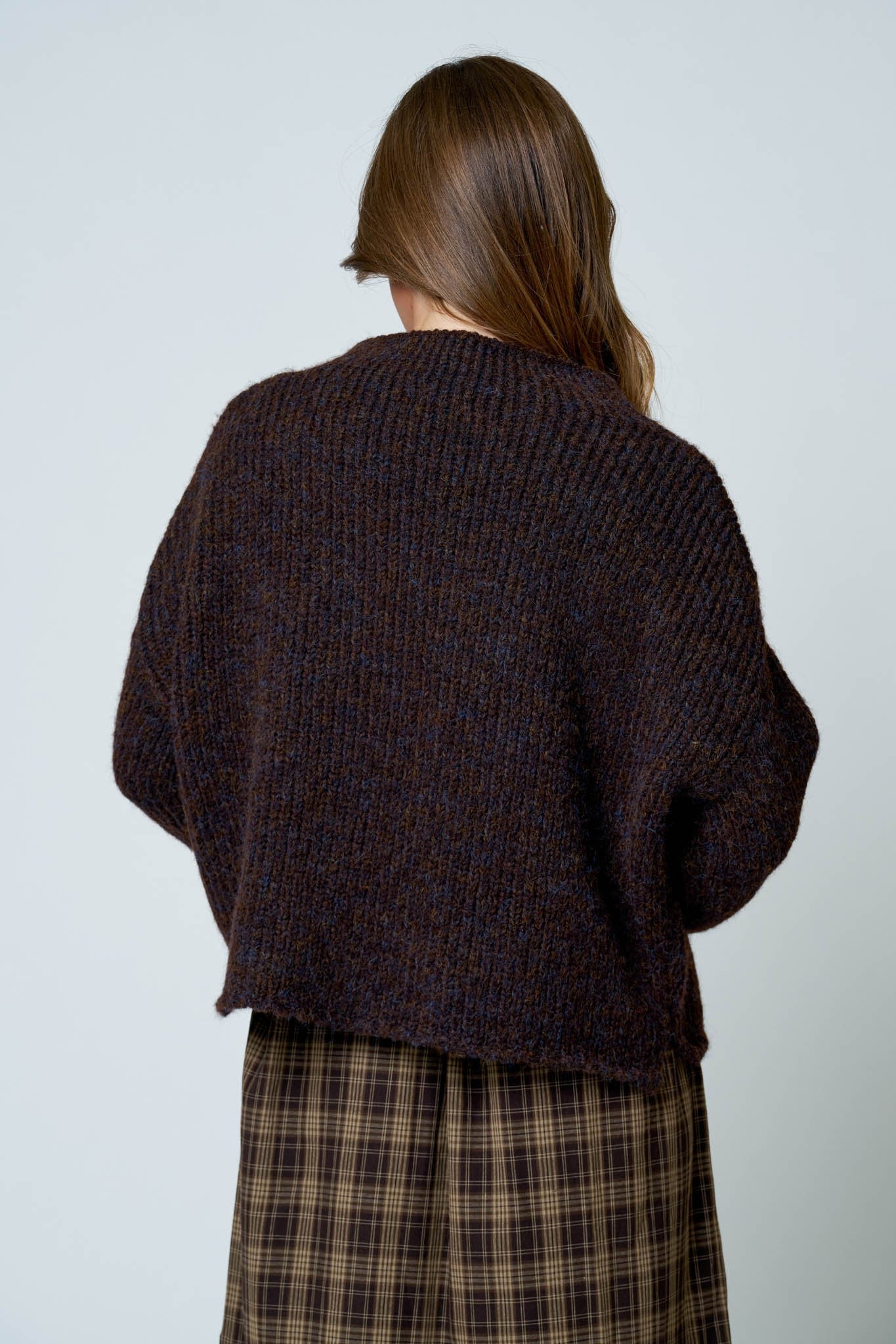 Mock Neck Long Sleeve Sweater