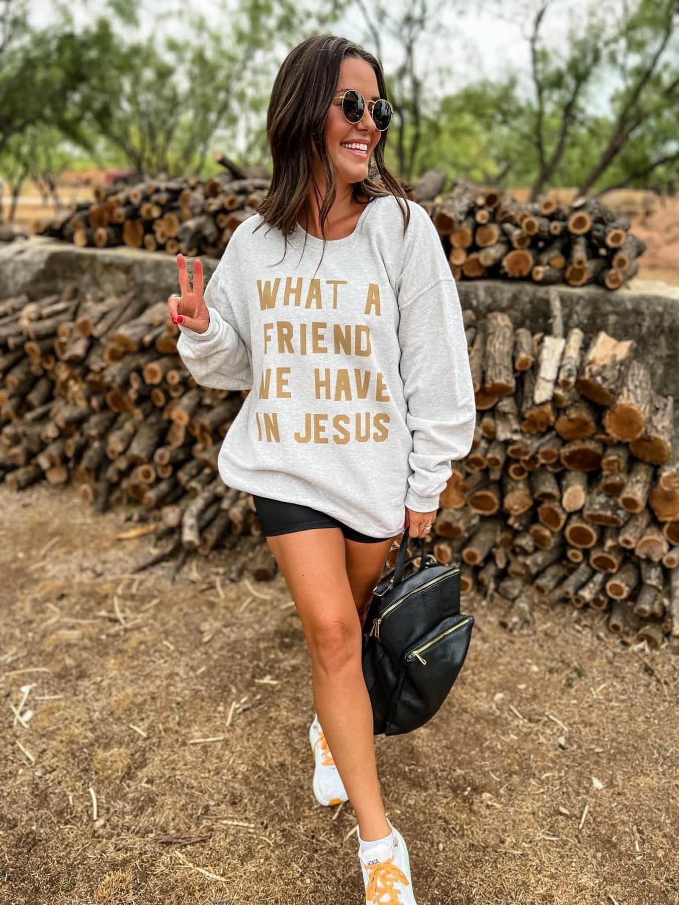 Friend In Jesus Sweatshirt