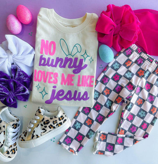 Kids No Bunny Loves Me Graphic Tee