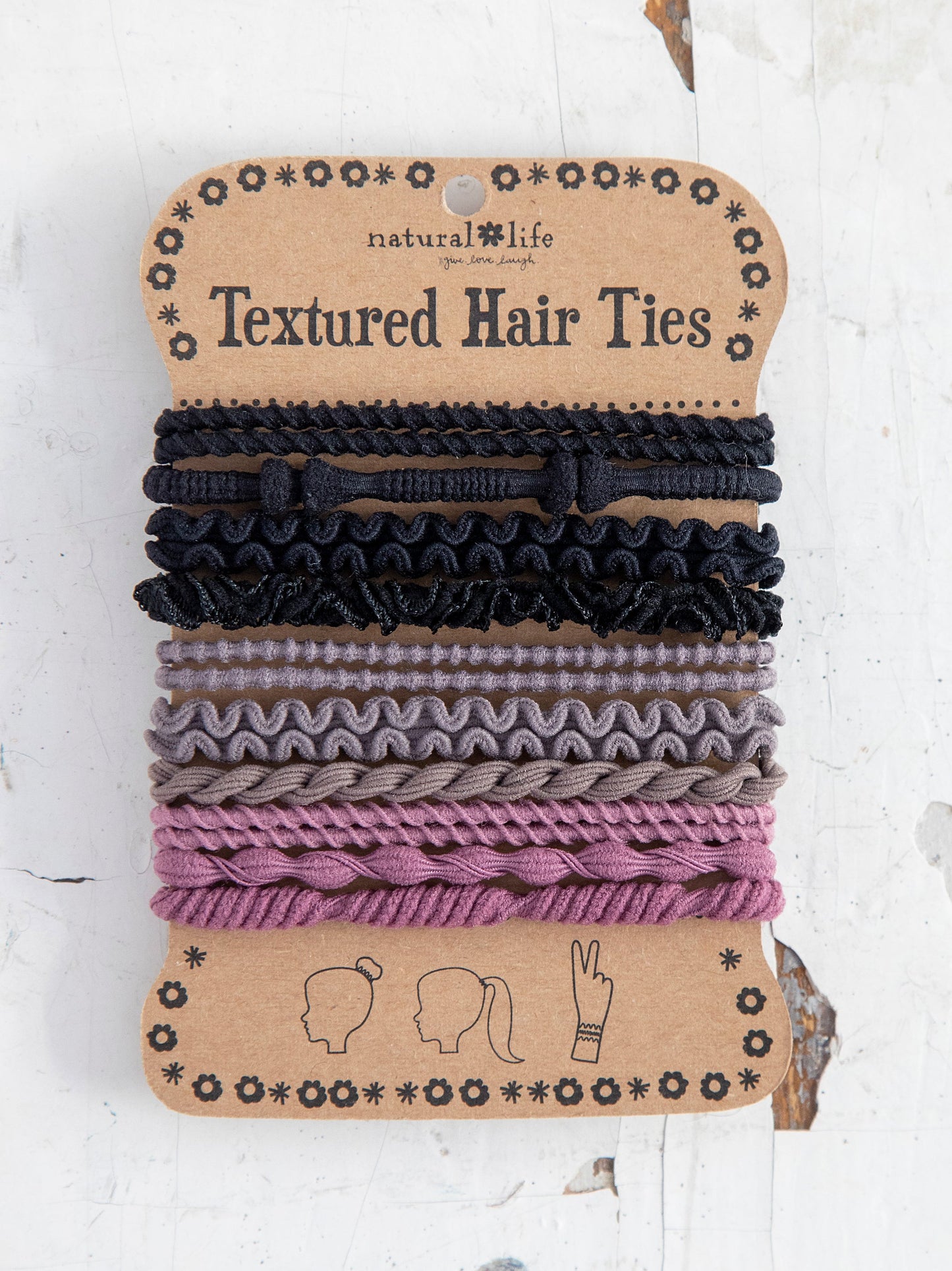 Natural Life Textured Hair Ties