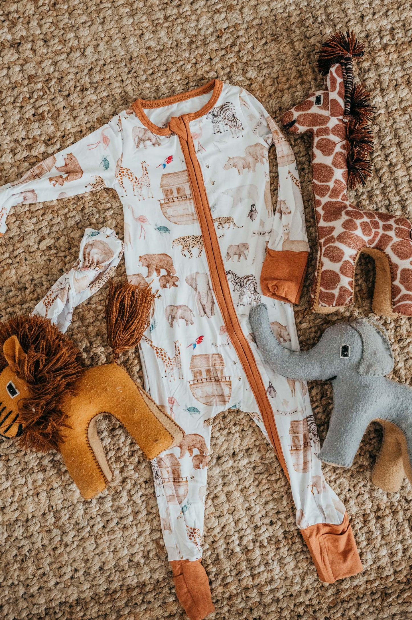 Kids Bamboo One-piece PJs