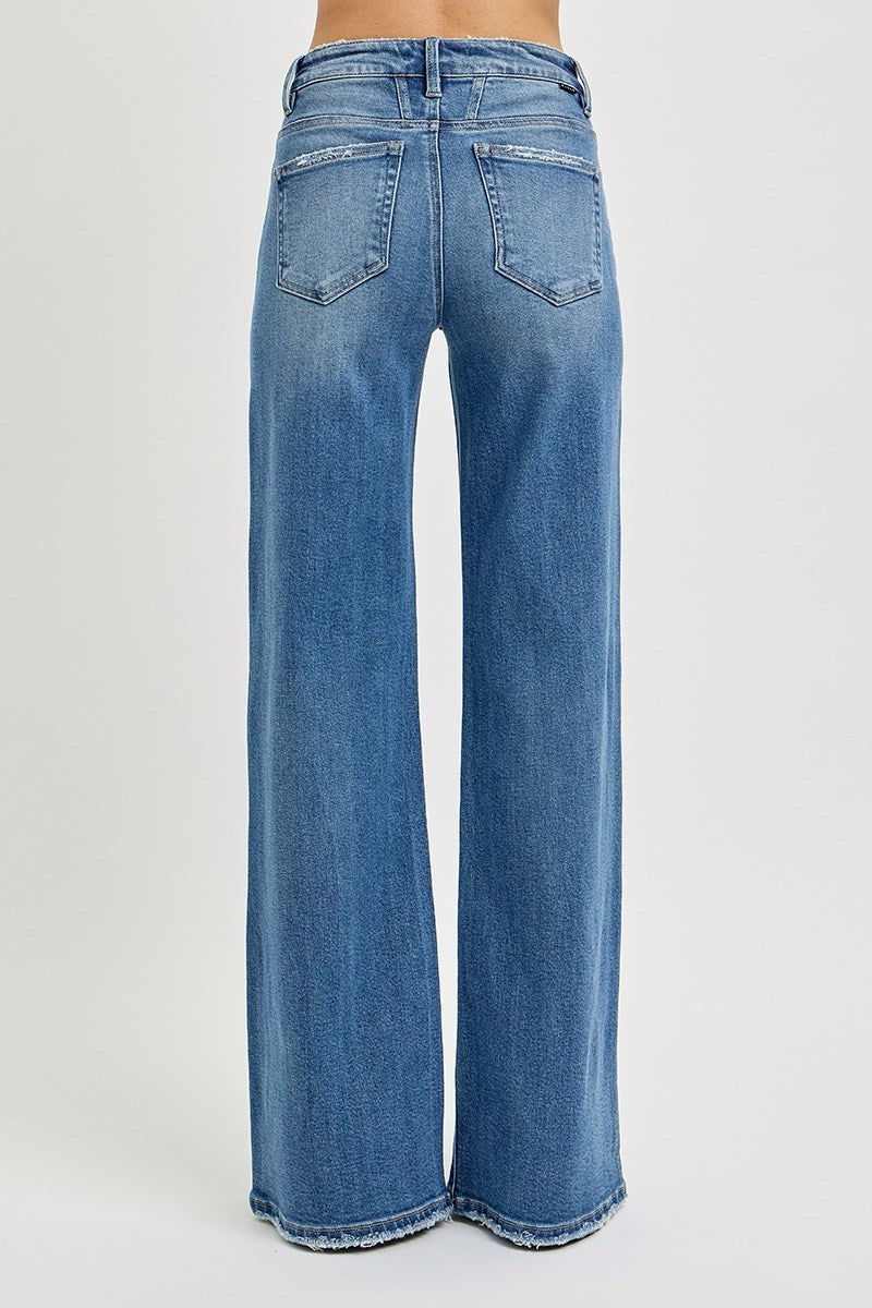 Demi Risen High Wide Leg Jean