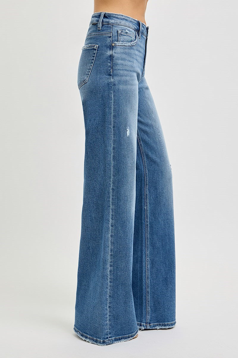 Demi Risen High Wide Leg Jean