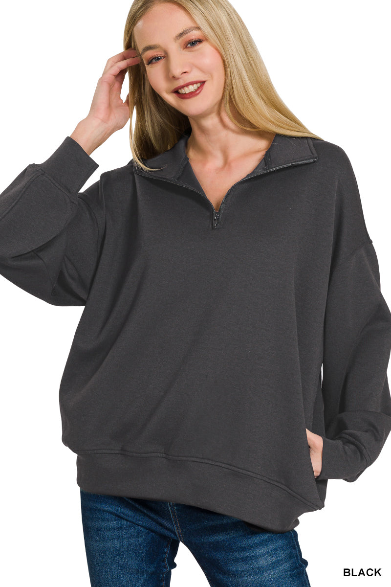 Scuba Half Zip Sweatshirt
