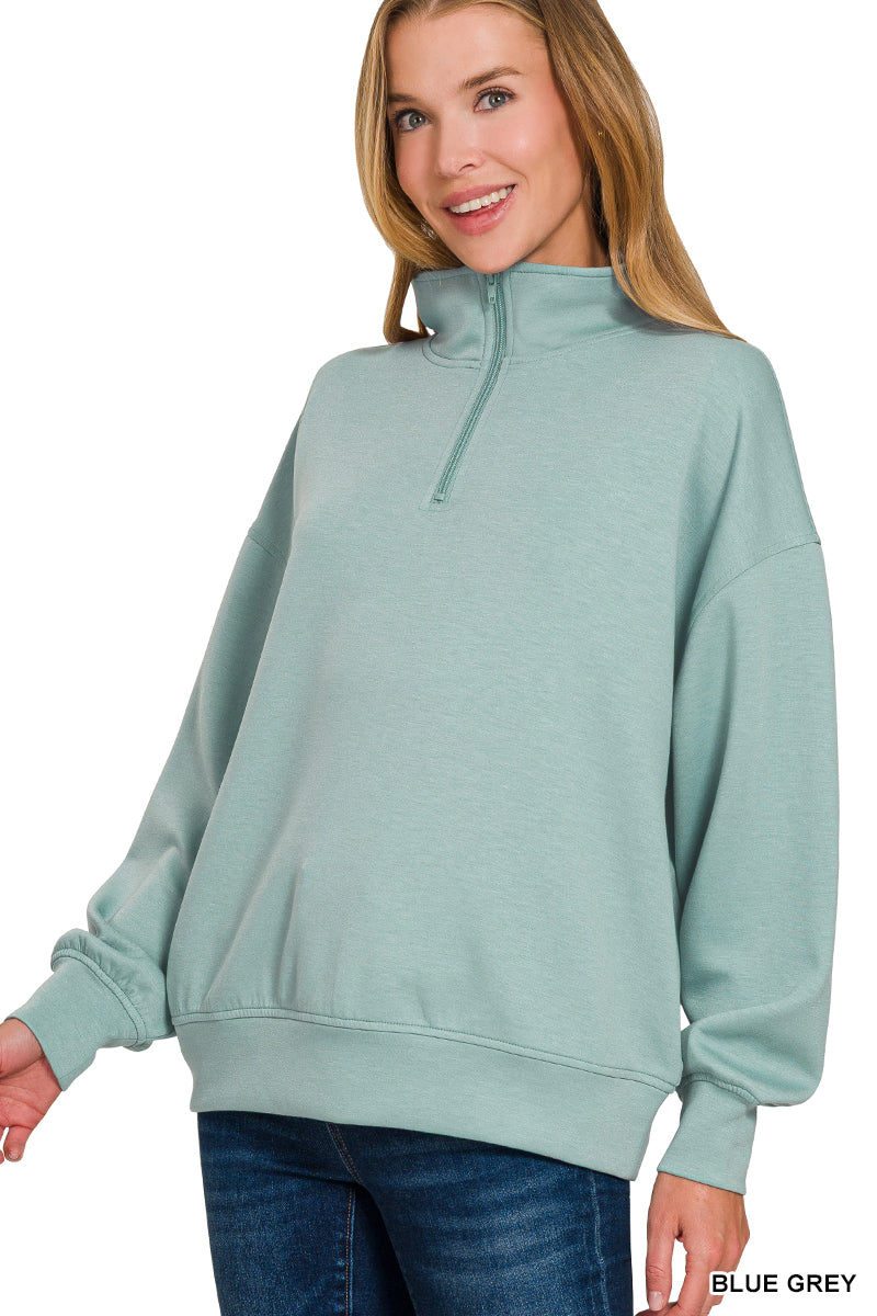 Scuba Half Zip Sweatshirt