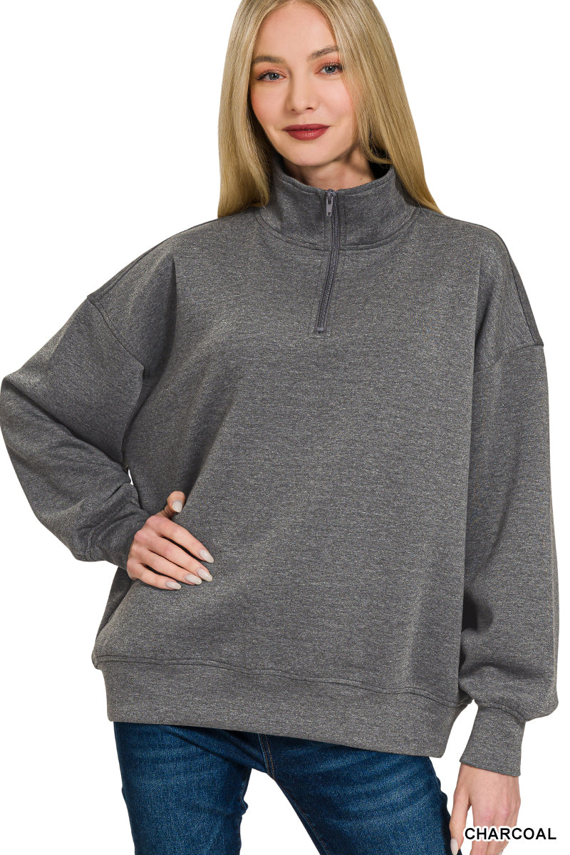 Scuba Half Zip Sweatshirt
