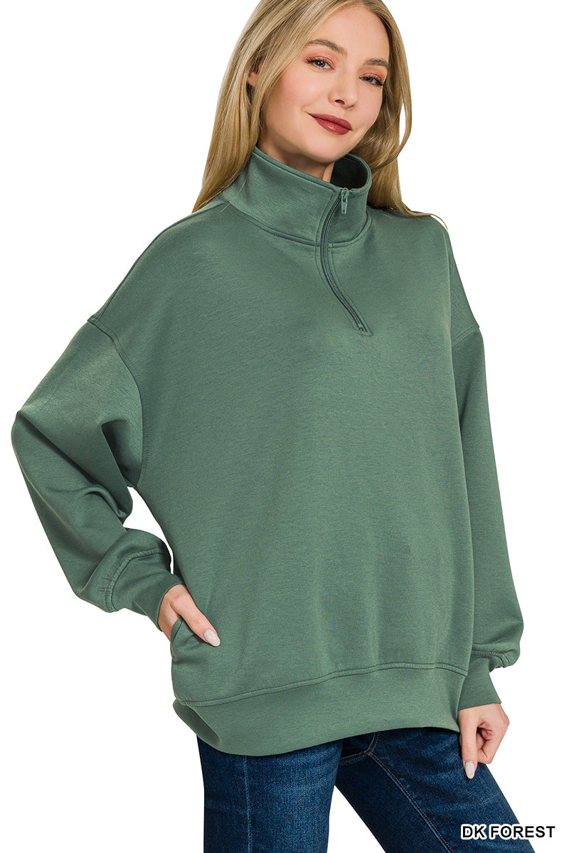 Scuba Half Zip Sweatshirt