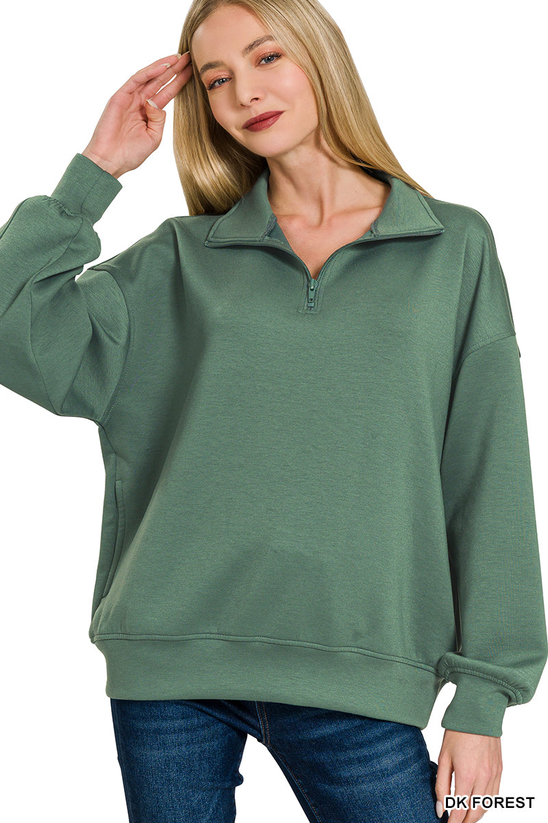 Scuba Half Zip Sweatshirt