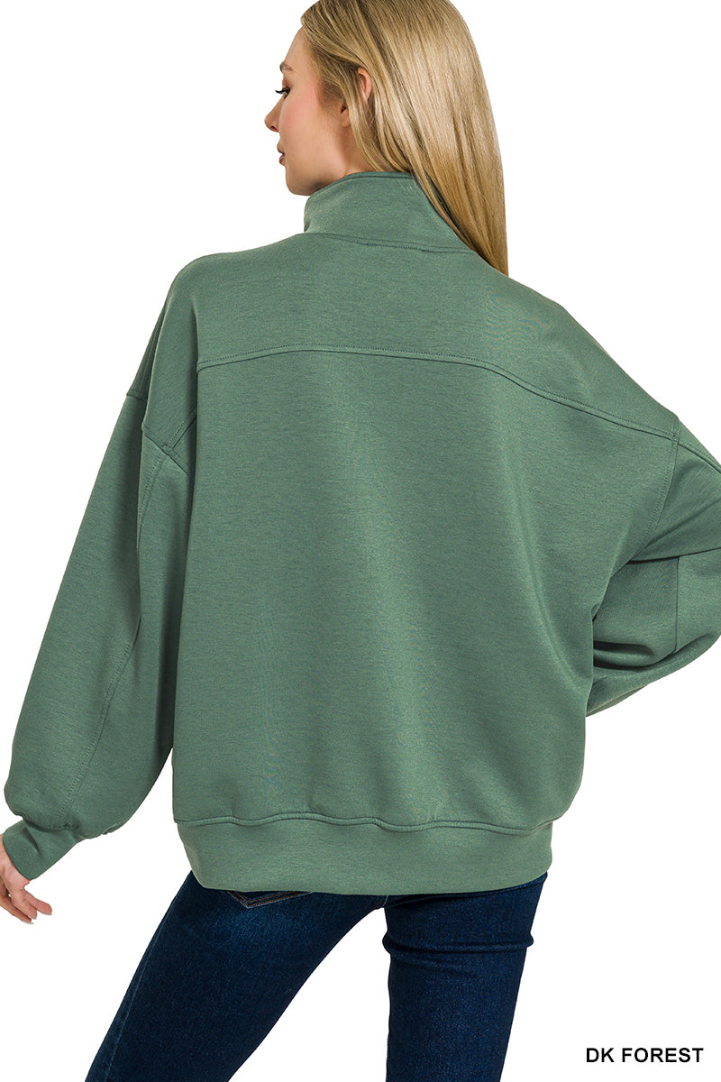 Scuba Half Zip Sweatshirt