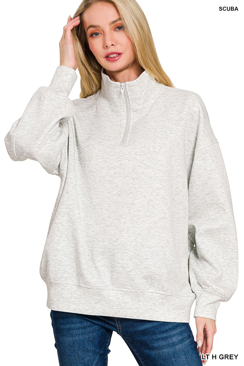 Scuba Half Zip Sweatshirt