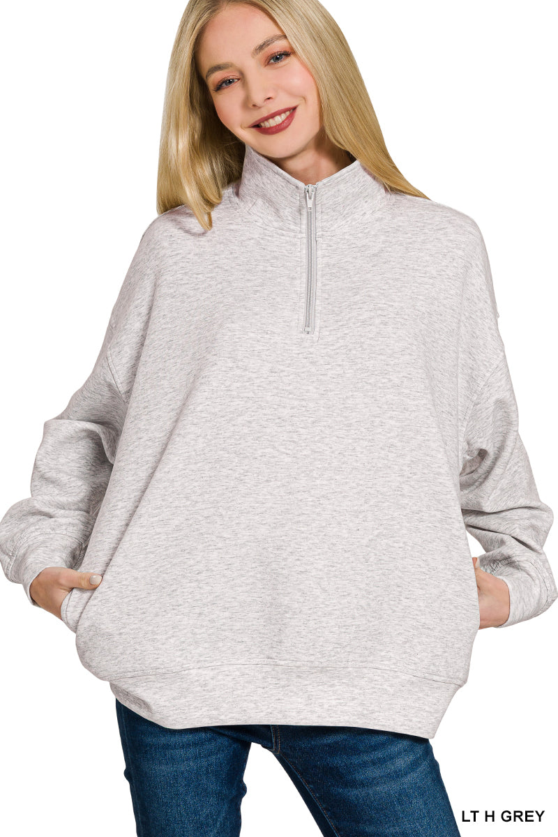 Scuba Half Zip Sweatshirt