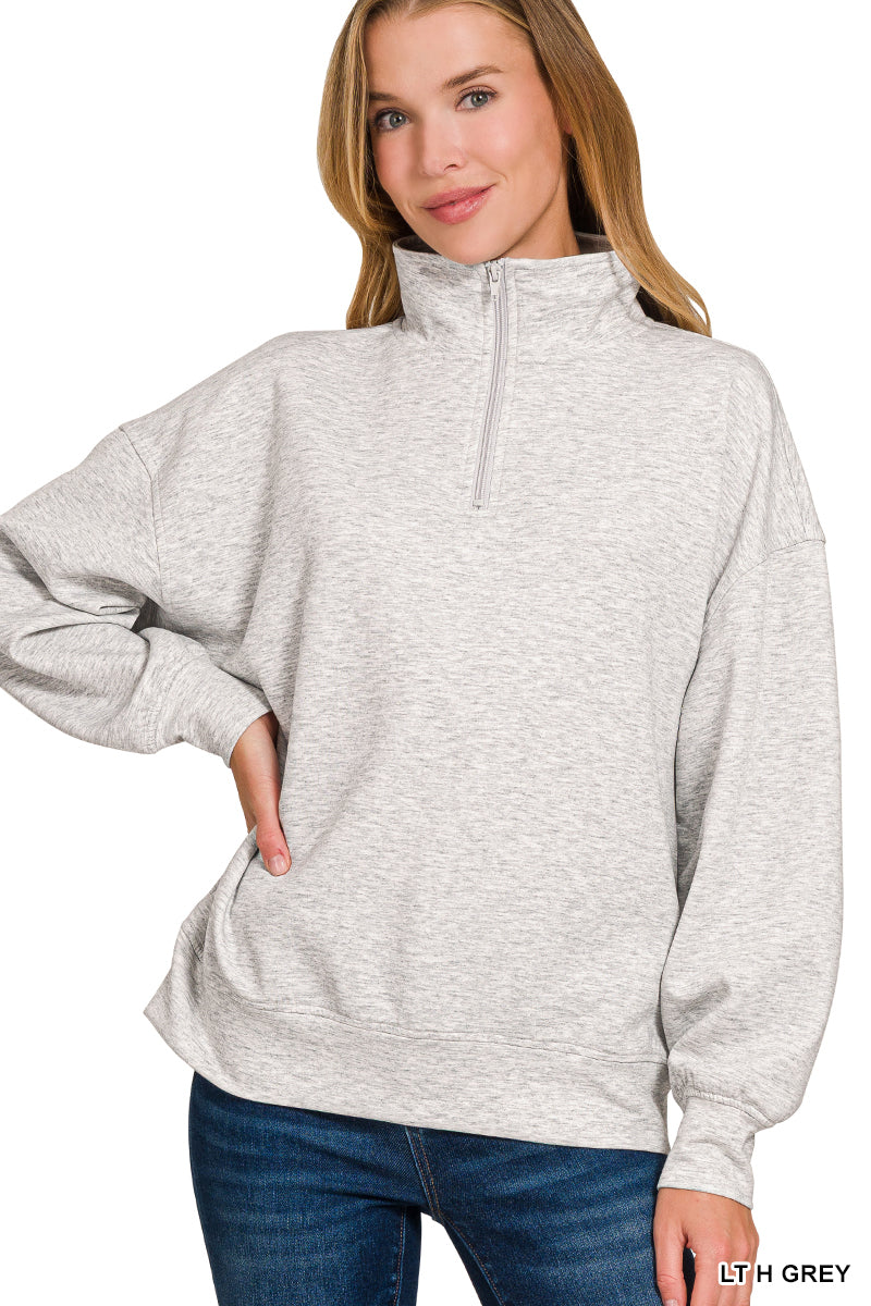 Scuba Half Zip Sweatshirt