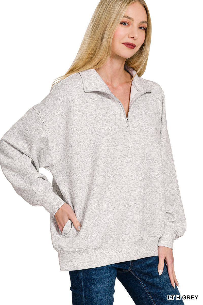 Scuba Half Zip Sweatshirt