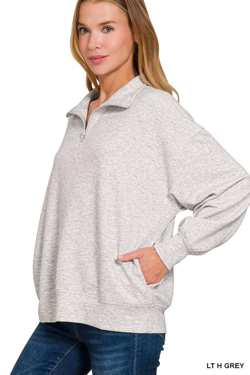Scuba Half Zip Sweatshirt