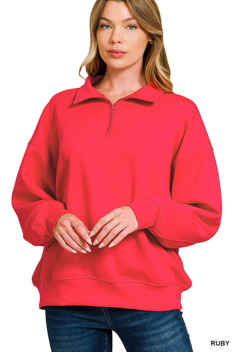Scuba Half Zip Sweatshirt