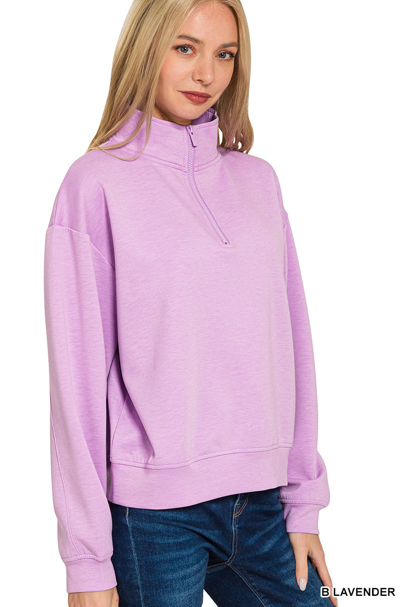 Scuba Half Zip Sweatshirt